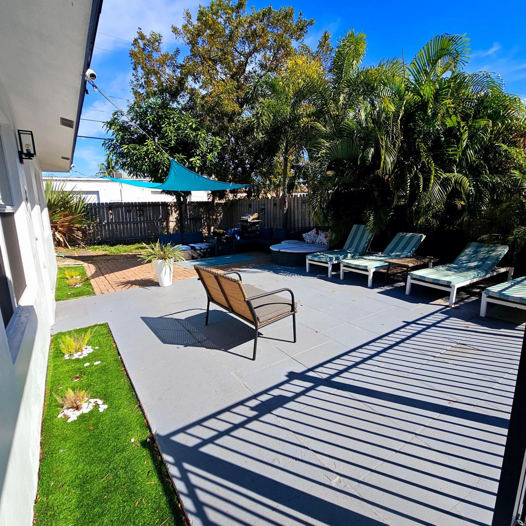 Equipped House W Pool & Patios, Near The Beaches, Prime Location- Ideal For Small Families, Coastal Haven Форт-Лодердейл Екстер'єр фото