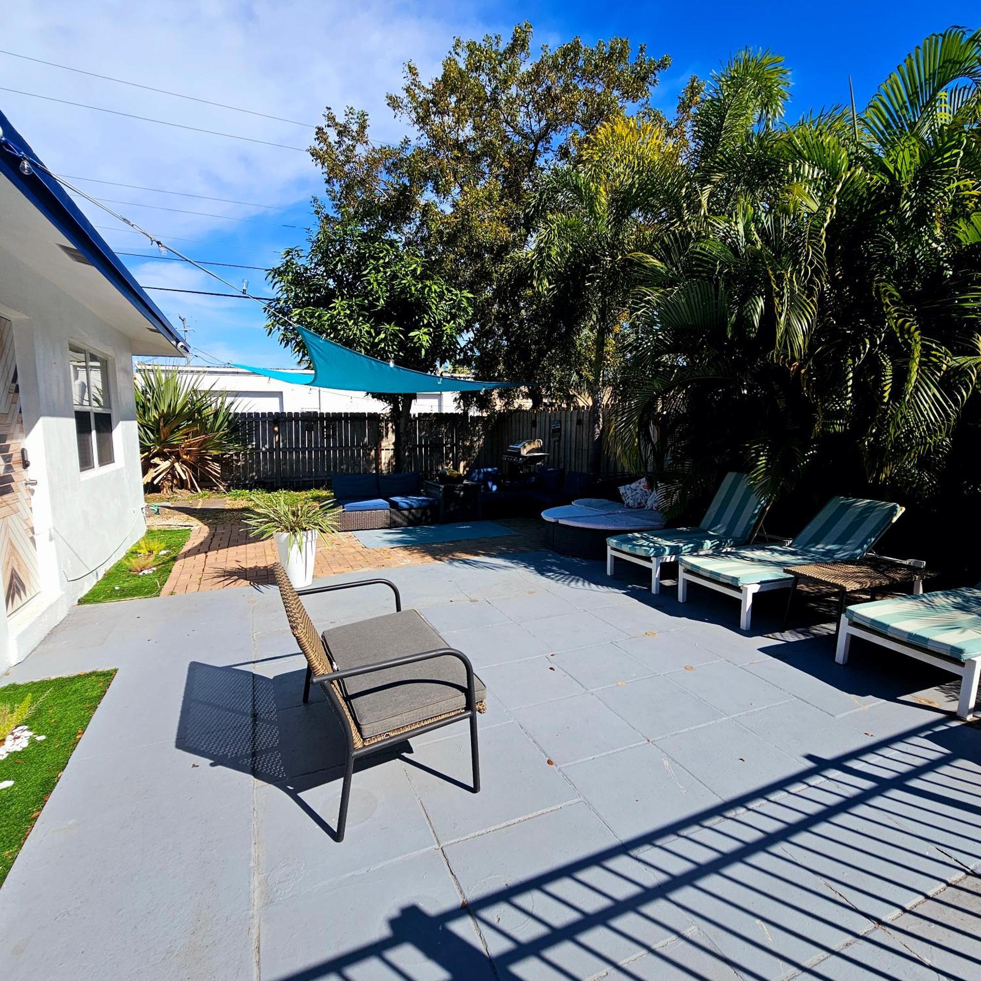 Equipped House W Pool & Patios, Near The Beaches, Prime Location- Ideal For Small Families, Coastal Haven Форт-Лодердейл Екстер'єр фото